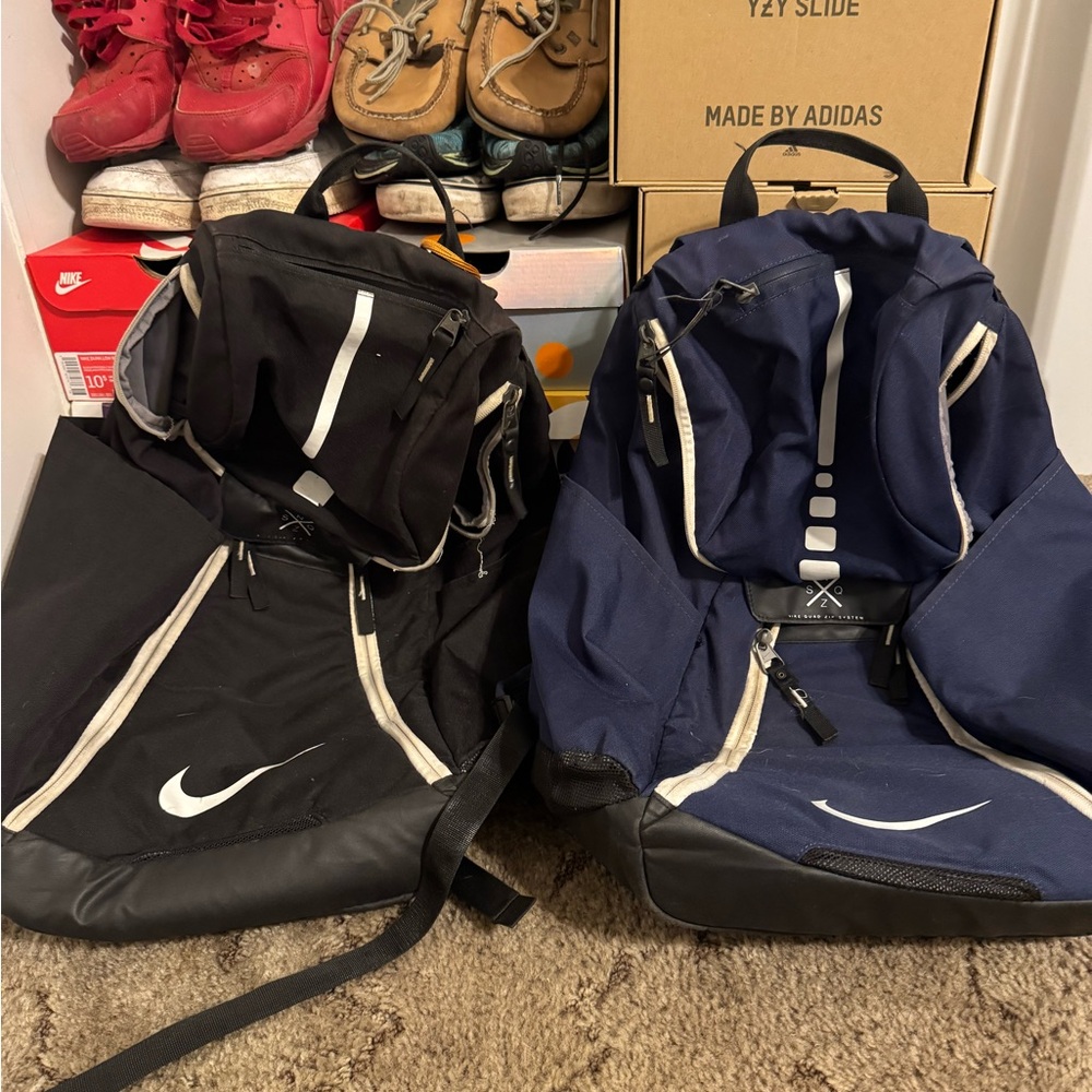 Nike Navy and Black Backpack